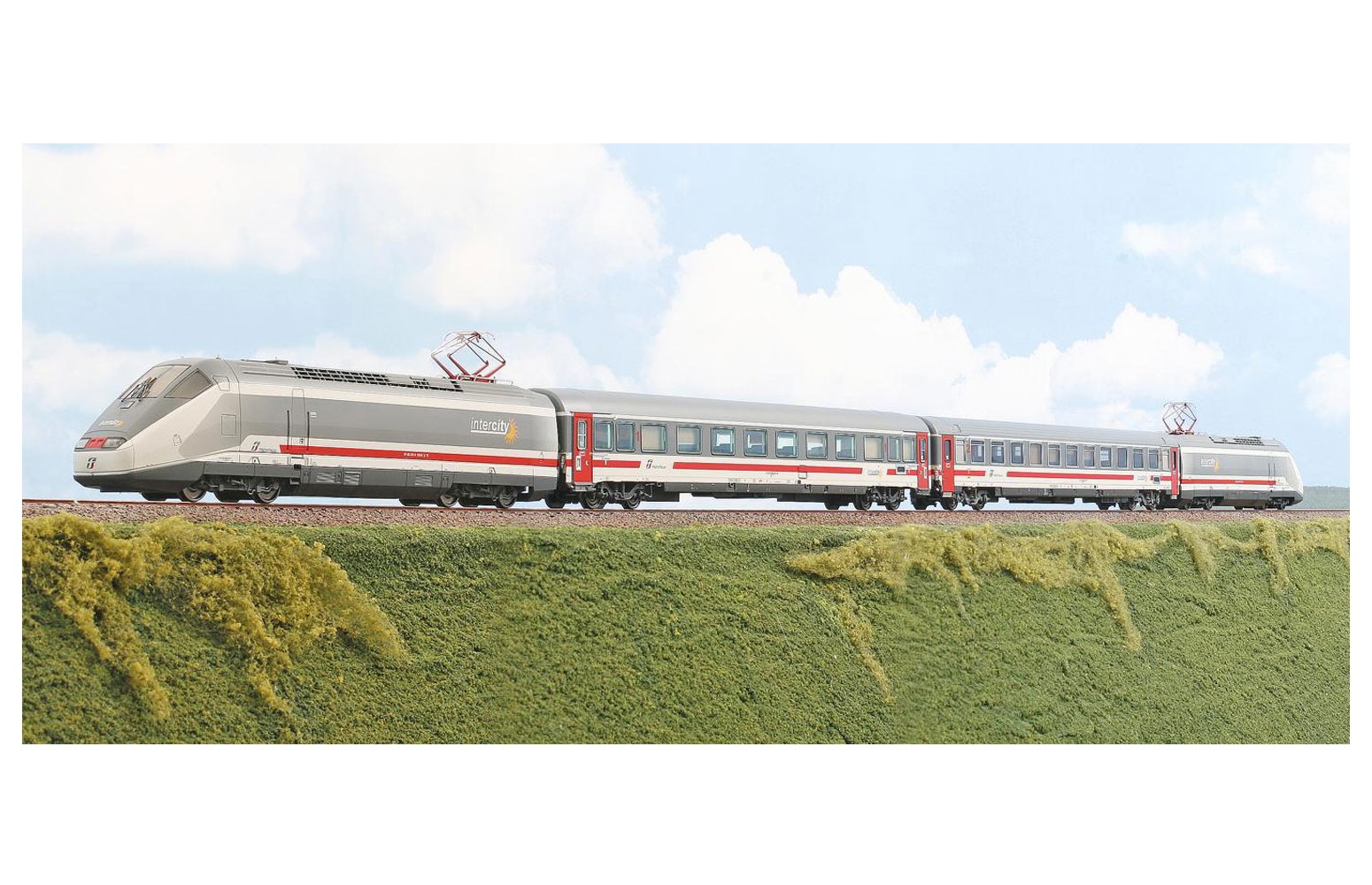 ACME H0 70112 Set "Intercity Day" composto da 4 elementi FS Ep. VI