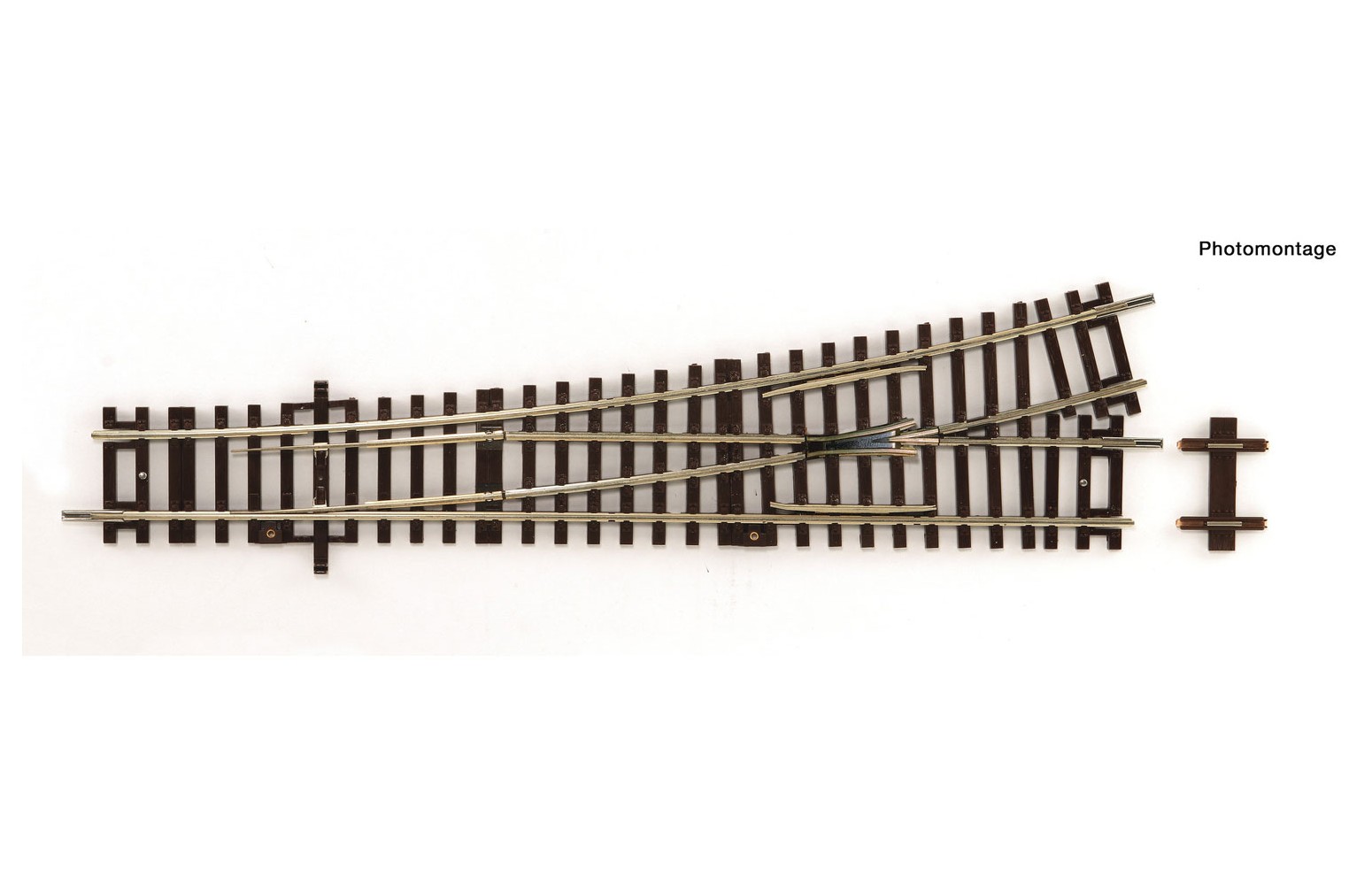 ROCO H0 42442 - RocoLine Scambio Manuale sinistro Wl15