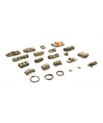 ARTITEC 6870558 - U.S. Stowage Set Modern, Desert, Resina H0-1:87