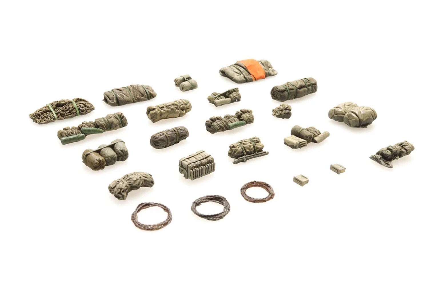 ARTITEC 6870558 - U.S. Stowage Set Modern, Desert, Resina H0-1:87