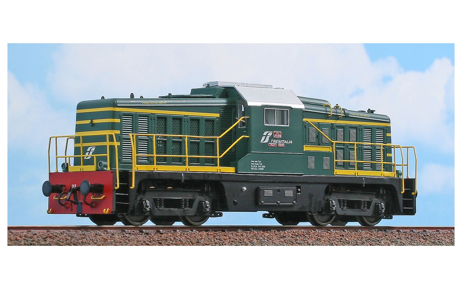 ACME H0 60709 Locomotiva diesel elettrica da manovra  D 143.3030 - FS Ep. V-VI