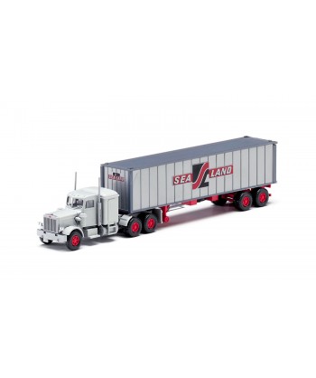 WIKING 052707 - Peterbilt 359 con semirimorchio "SEALAND" - 1:87