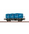 BRAWA H0 50604 Carro portacontainer BT 30 delle DB, ep. III