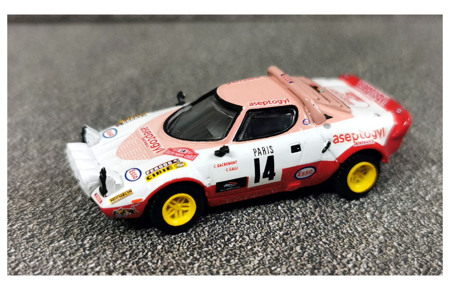 BREKINA 29662 - Lancia Stratos HF "Esso Nr. 14" (1977) - 1:87