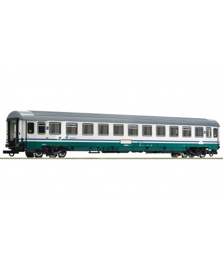 ROCO H0 74286 Carrozza Passeggeri EuroCity Di 2ª Classe, FS Ep. V-VI