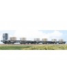 ACME H0 45140 - Carri pianali R/Smm per trasporto lamiere "Italsider" FS Ep. III
