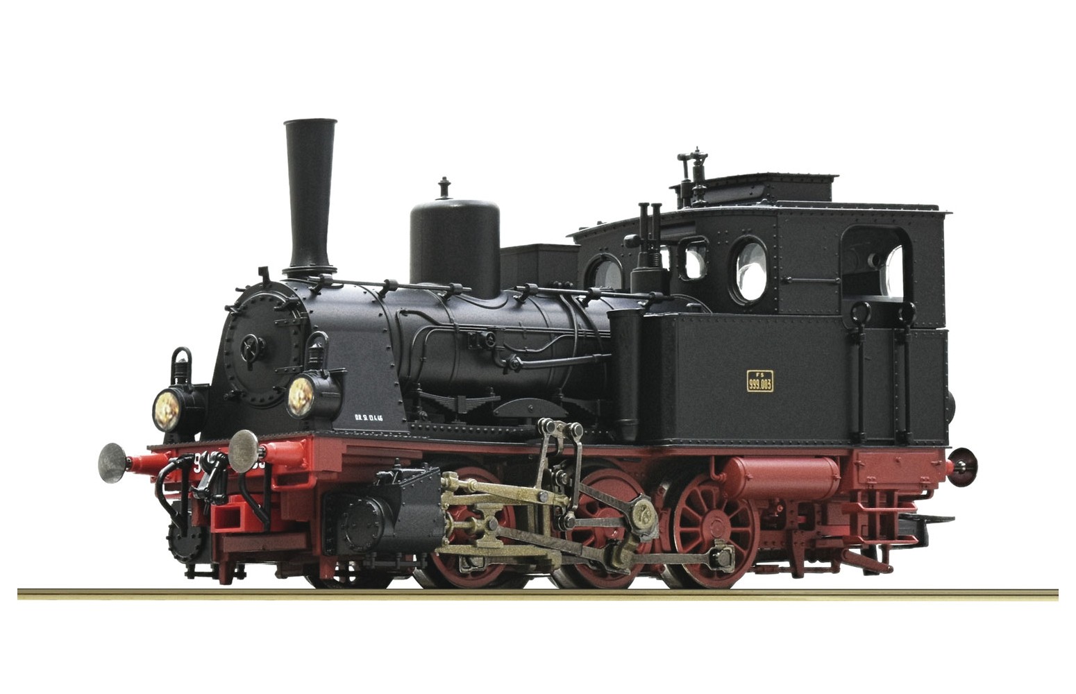ROCO H0 7110003 - Locomotiva A Vapore Serie 999 Delle FS Ep. III *SOUND*