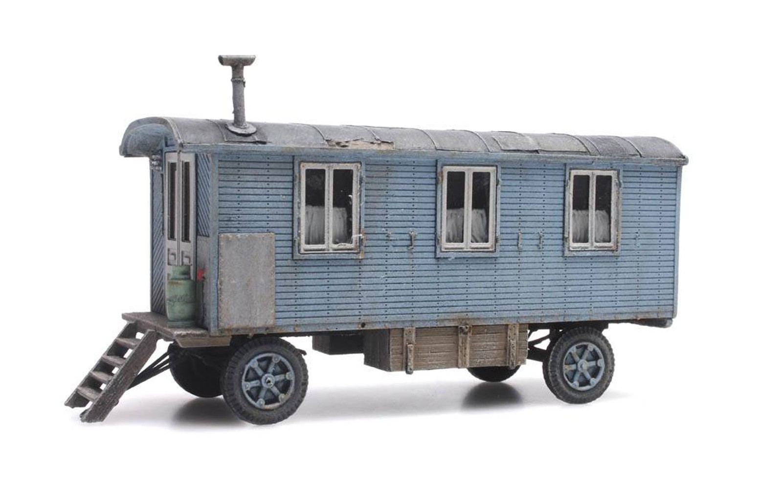 ARTITEC 387.366 - Rimorchio baracca da cantiere, resina 1:87