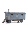 ARTITEC 387.366 - Rimorchio baracca da cantiere, resina 1:87