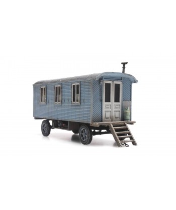 ARTITEC 387.366 - Rimorchio baracca da cantiere, resina 1:87