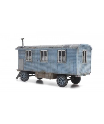 ARTITEC 387.366 - Rimorchio baracca da cantiere, resina 1:87