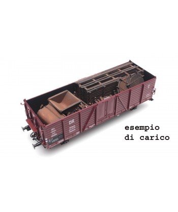 ARTITEC 487.801.61 – Carico: 3 Vagoncini Scartamento Ridotto e rotaie – Resina H0