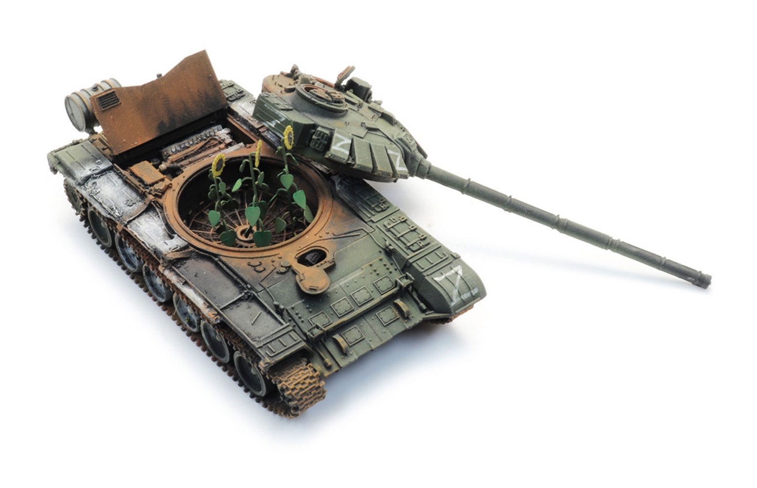 Artitec 487.601.08 - Russian T-72, Serie RIP, resina H0-1:87