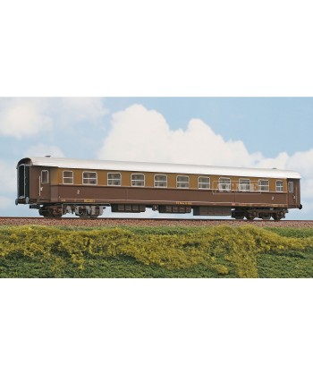 ACME H0 50117 Carrozza di 2a cl. Tipo 1957 (Bz 45000) per servizi nazionali e internazionali, FS ep. III