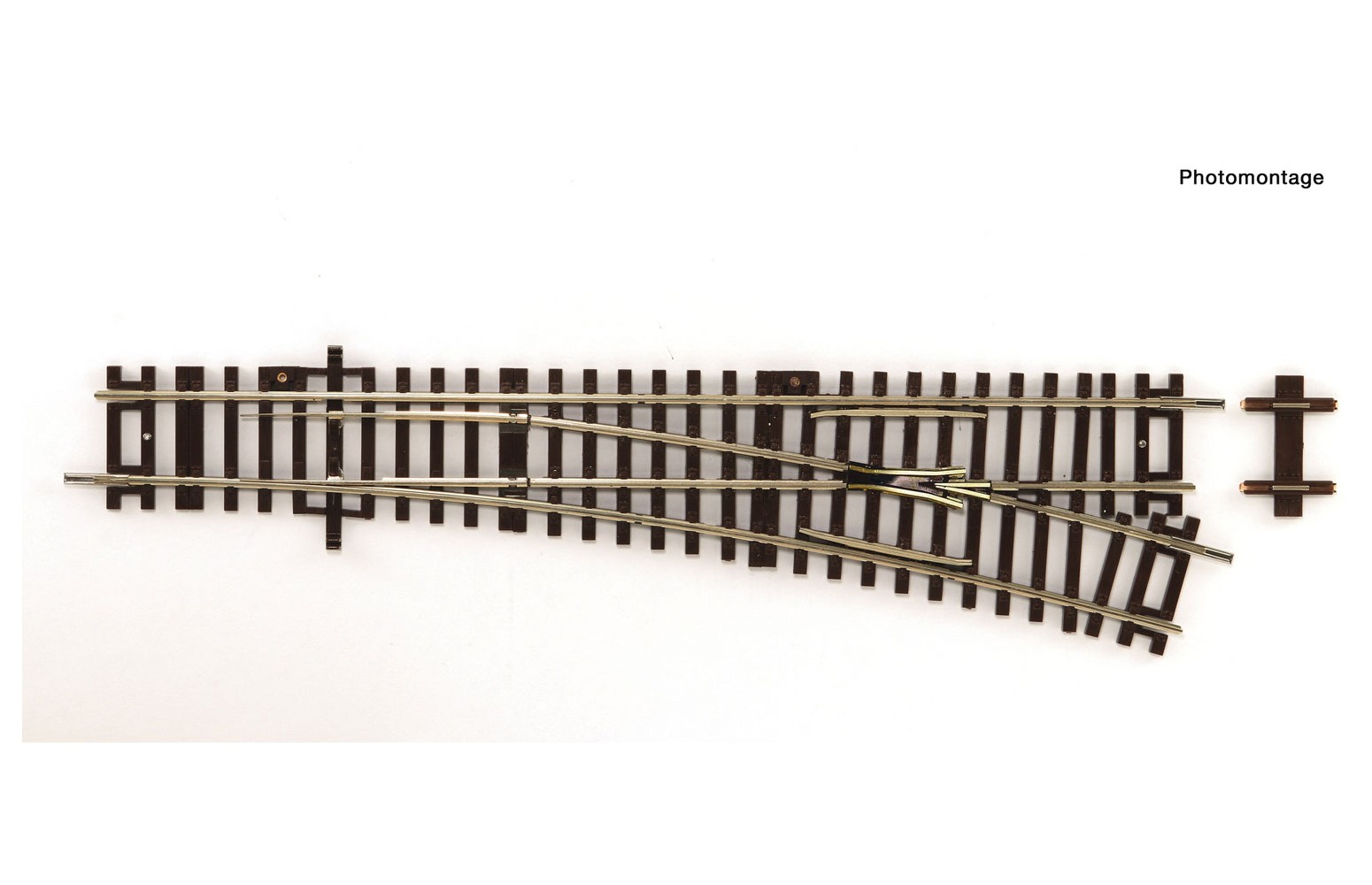 ROCO H0 42443 - RocoLine Scambio Manuale sinistro Wr15