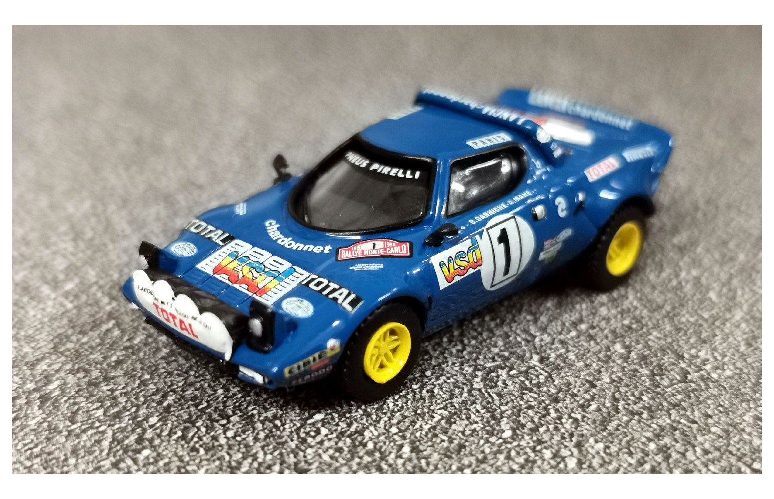 BREKINA 29658 - Lancia Stratos HF, N.1 "Total" - 1:87
