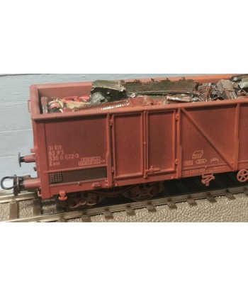 ATM TRENI H0 CF 12.010RR - Set 2 Eaos marcature diverse - FS Ep IV-V con carico rottami e invecchiamento