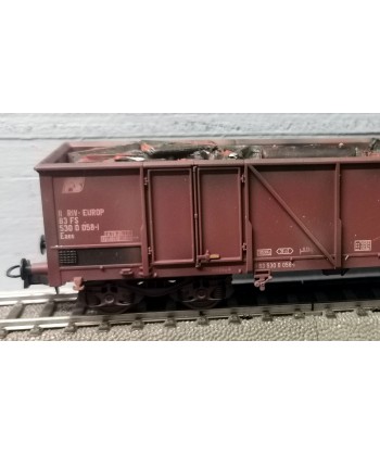 ATM TRENI H0 CF 12.010RR - Set 2 Eaos marcature diverse - FS Ep IV-V con carico rottami e invecchiamento