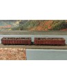 ATM TRENI H0 CF 12.011RR - Set 2 Eanos Con Marcature Diverse carico rottami e invecchiamento - FS Ep V-VI