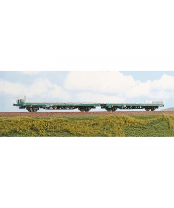 ACME H0 45087 - Carro pianale Tipo Laadgrs per trasporto veicoli di grandi dimensioni - FS ep. VI