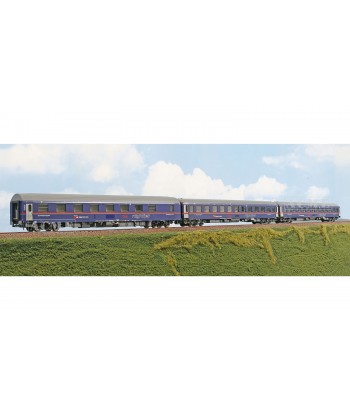 ACME H0 55316 - ÖBB Set da 3 pz.,1 c.za notte e 2 c.ze. cuccette in livrea Nightjet, ep. VI