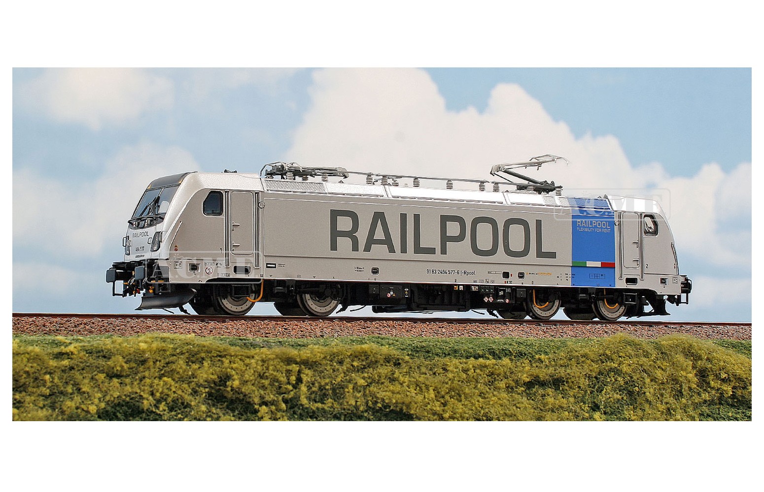 ACME H0 60690 Locomotiva elettrica TRAXX 494 577 livrea “RAILPOOL” ep. VI