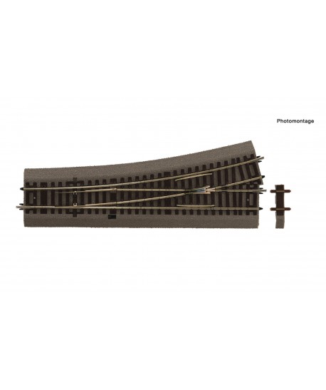ROCO H0 42534 – Scambio Sinistro Wl15 (Polarizzato) 230mm ROCOline Cod. 83