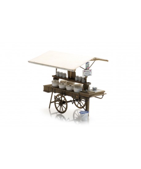 ARTITEC H0 387.581 - Classico stand di aringhe, resina 1:87
