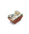 ARTITEC H0 387.618 Cassone rifiuti edili, Resina - 1:87