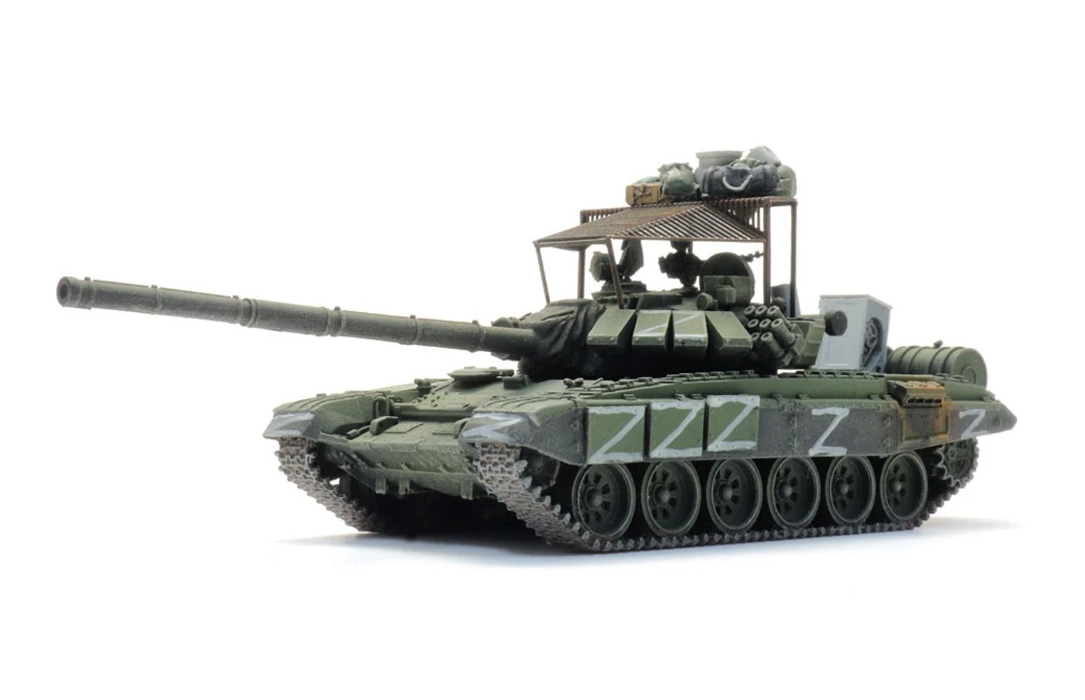 Artitec 6870691 - carro armato RU T-72B obr. 1989g - resina, H0-1:87