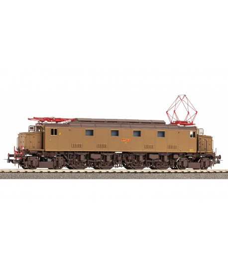 PIKO H0 97467 Locomotiva Elettrica E.428.037 FS di Prima Serie con Prese d'Aria Basse Ep. IV