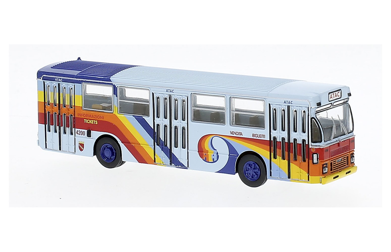 BREKINA 59953 - Autobus Fiat 418 AL, "ATAC", 1:87