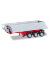Herpa 076548-002 - Schmitz semirimorchio ribaltabile 3 assi - 1:87
