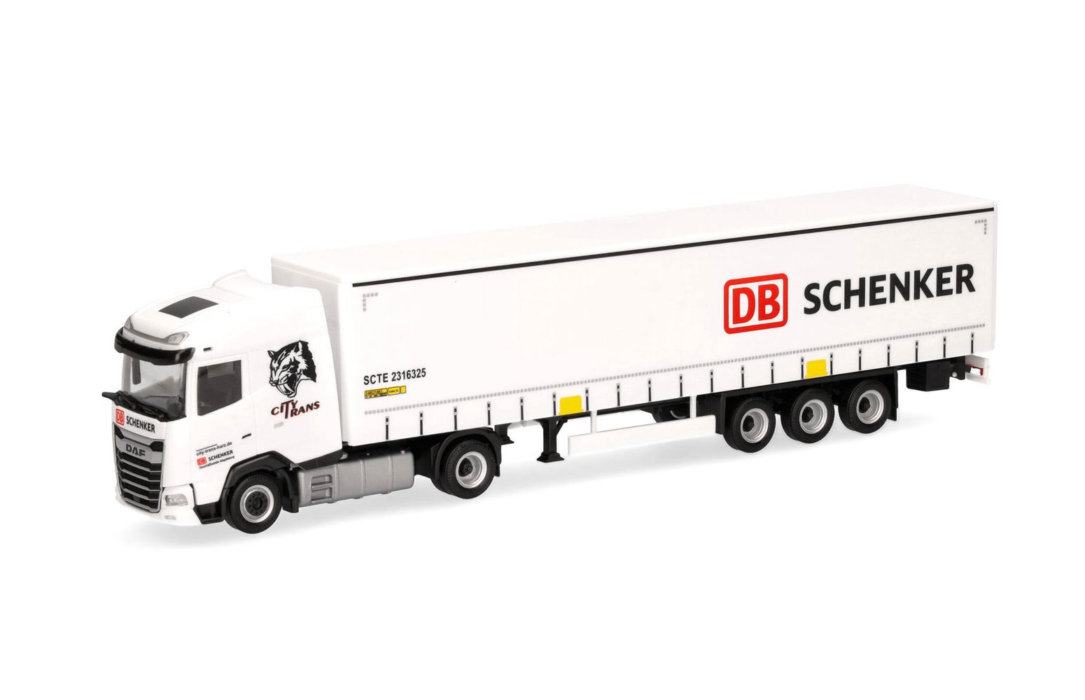 HERPA 318013 - DAF XG "DB Schenker / City Trans Harz" - 1:87