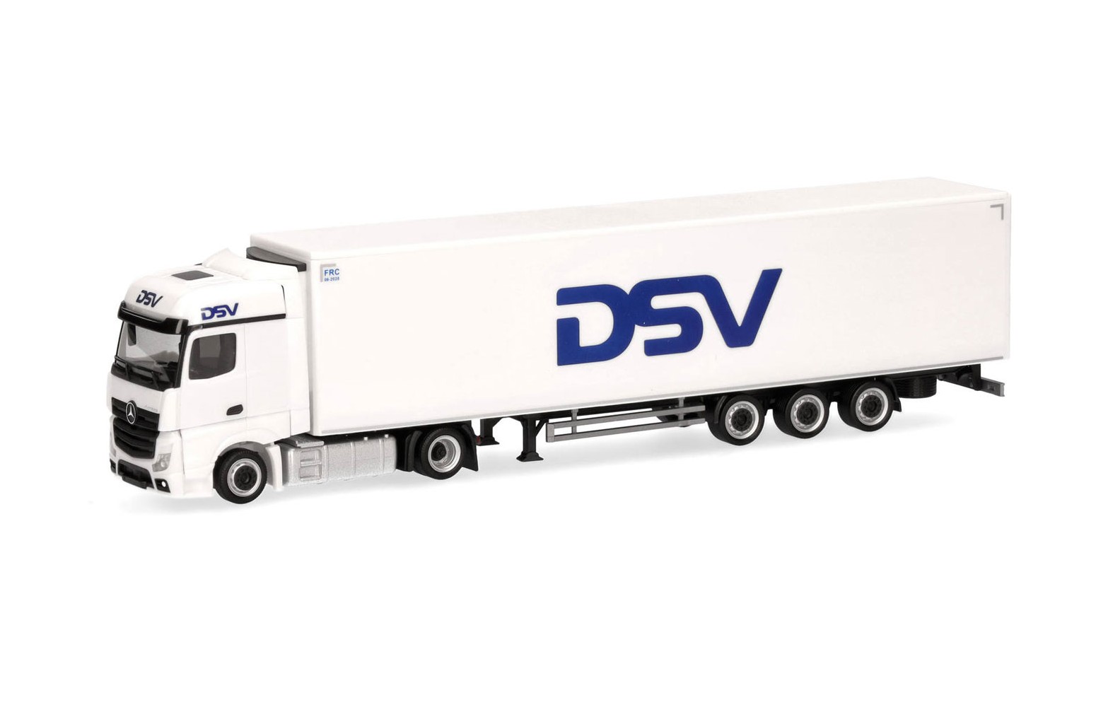 HERPA 318198 - Mercedes Actros Bigspace Semirimorchio Lowliner "DSV" - 1:87