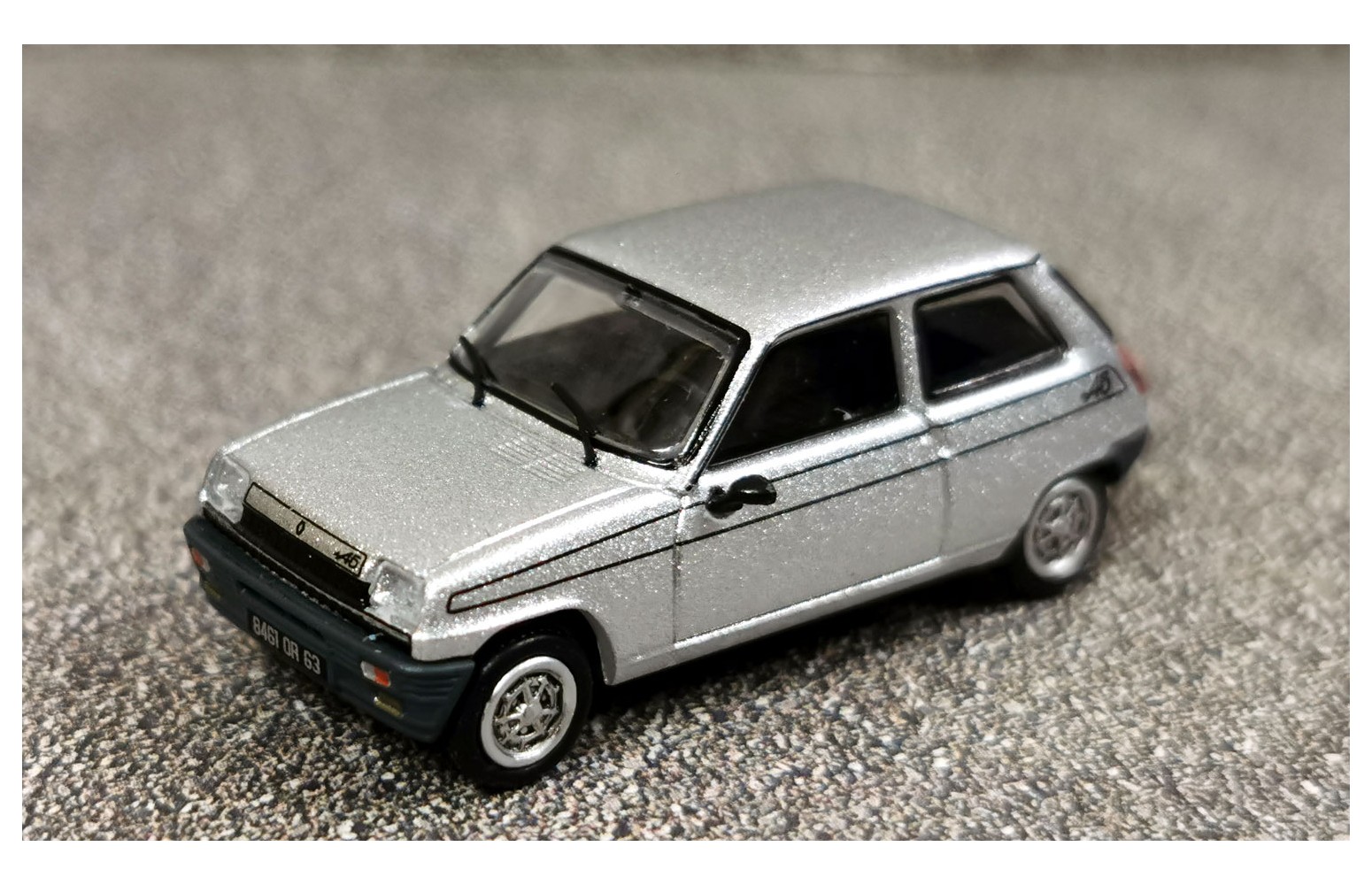 REE MODELES CB-160 Renault R5 Alpine 1976, grigia - 1:87