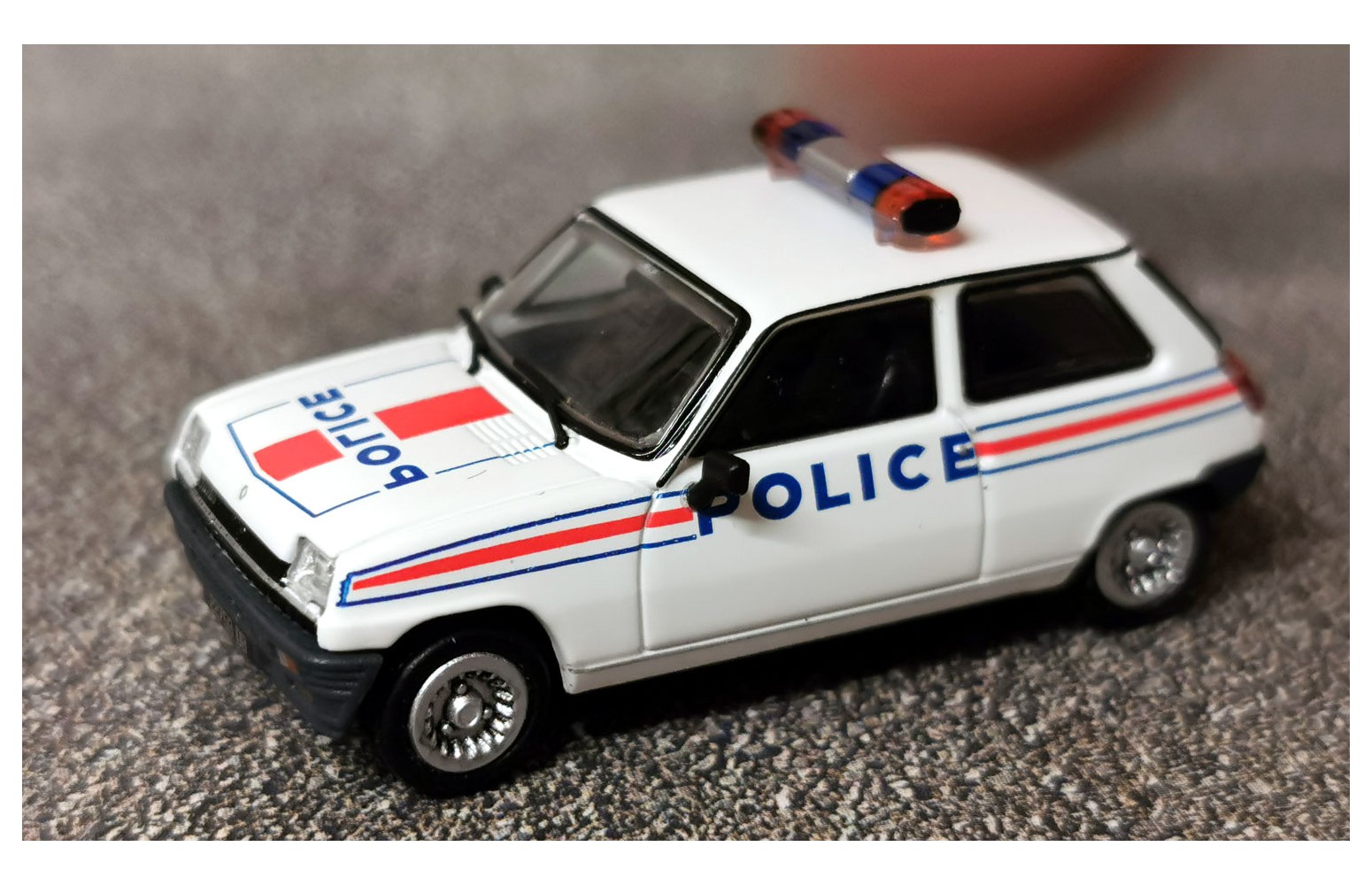 REE MODELES CB-167 Renault R5 Turbo 1981, "Police FR" - 1:87