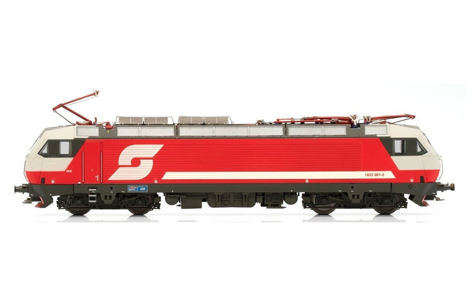 JAGERNDORFER H0 25850 Locomotiva Elettrica Rh 1822 001 "Brennerlok" OBB ep. VI