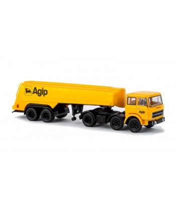 BREKINA 58584 - Fiat 691 T con cisterna AGIP - 1:87