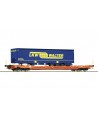 ROCO H0 6600063 Carro a tasca, tipo Sdgnss/T5 della Wascosa con carico Walter - ep. VI