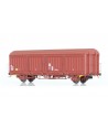 DEKAS H0 DK-872212 Carro merci chiuso Hbis 712e731 - SJ Ep. IV-V