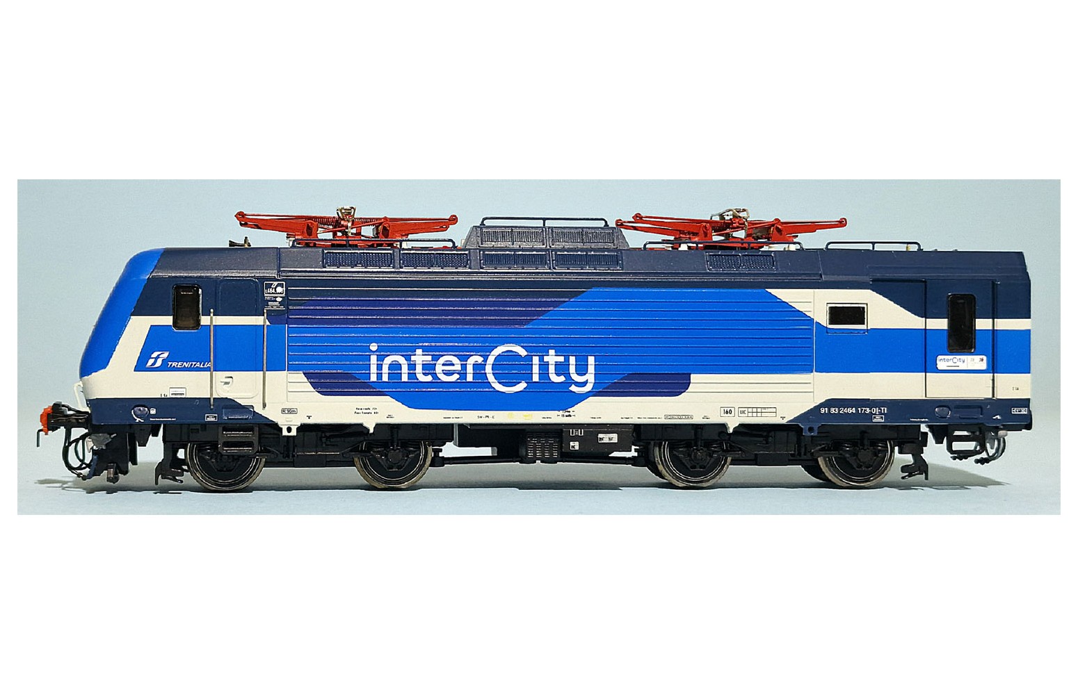 VITRAINS H0 2279-D Locomotiva E 464 344 2a serie Intercity, nuova livrea FS Ep. VI *DUMMY*