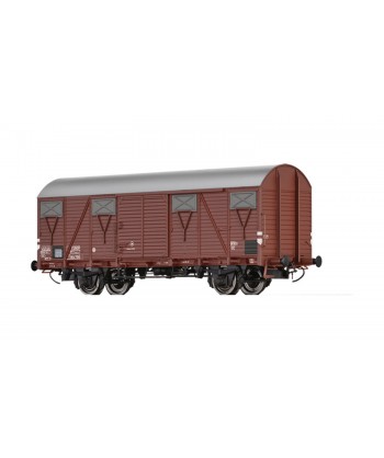 BRAWA H0 50114 - Carro merci chiuso tipo Gs Europ, FS Ep. III