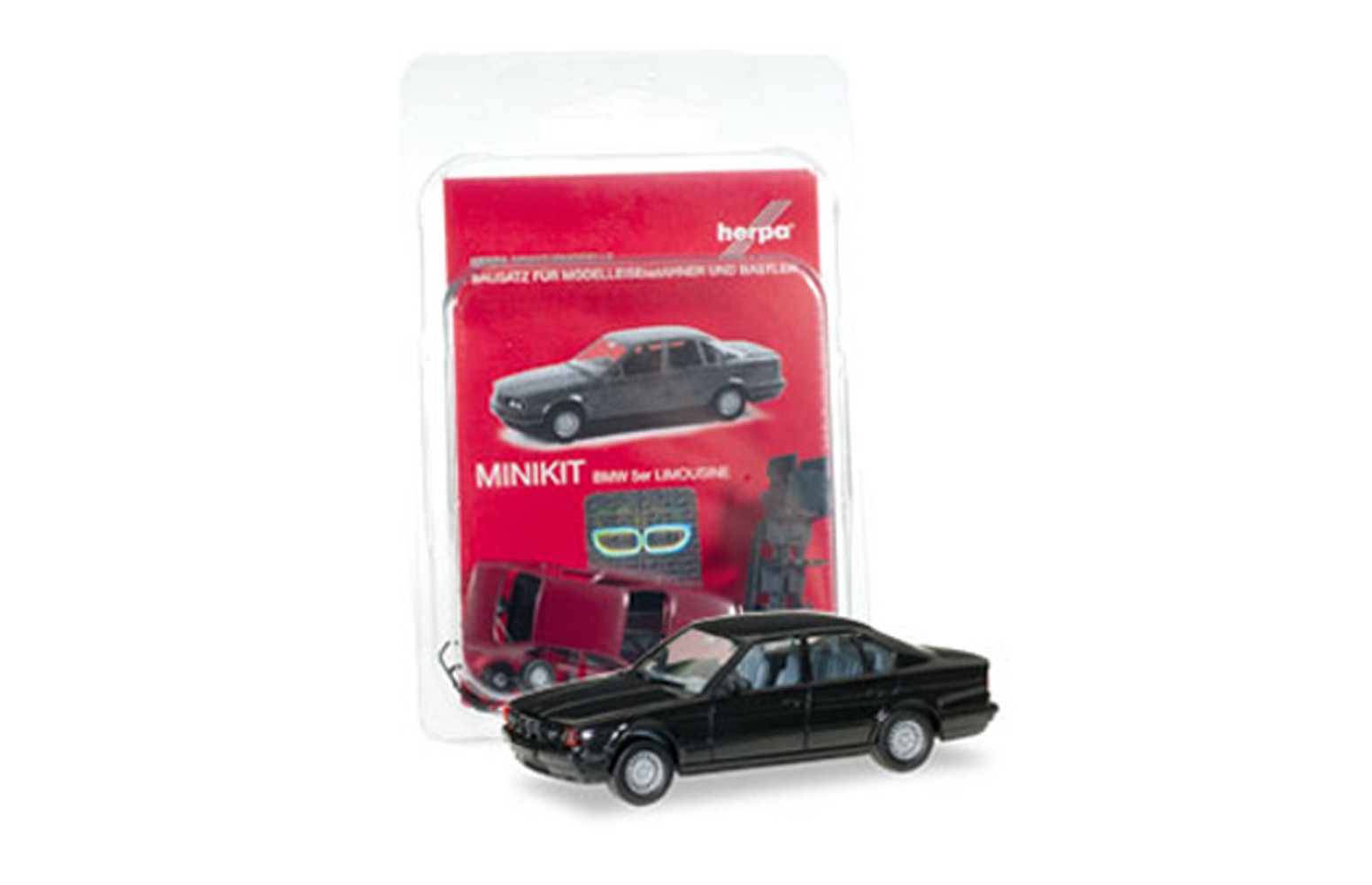 HERPA 012201-005 - Minikit BMW Serie 5 (nero) 1:87