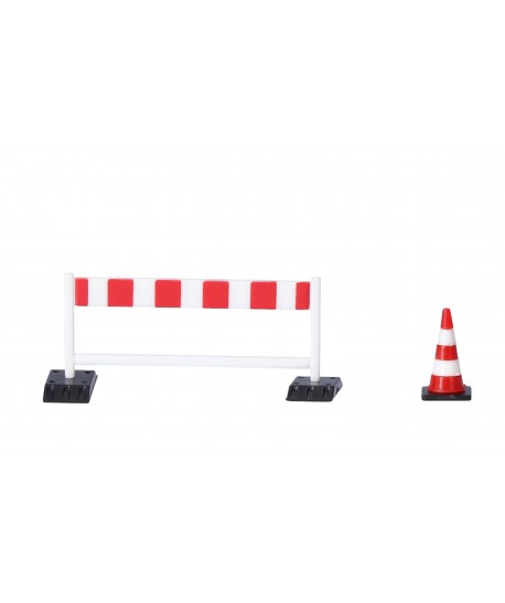 HERPA 052566 - Accessori: 5 barriere e 20 coni traffico - 1:87