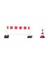 HERPA 052566 - Accessori: 5 barriere e 20 coni traffico - 1:87