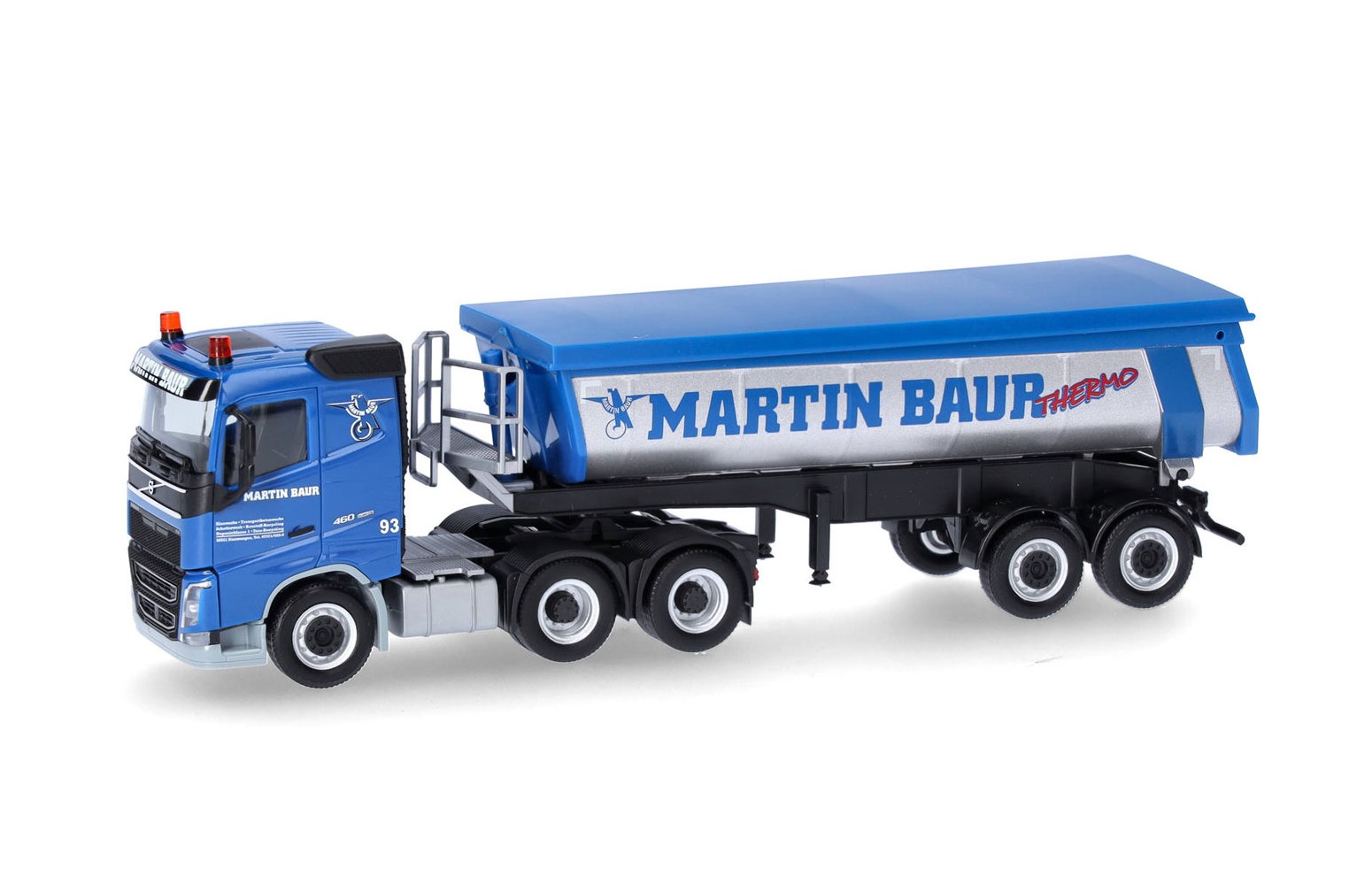 HERPA 317979 - Volvo FH FD semirimorchio Thermo "Martin Baur" - 1:87