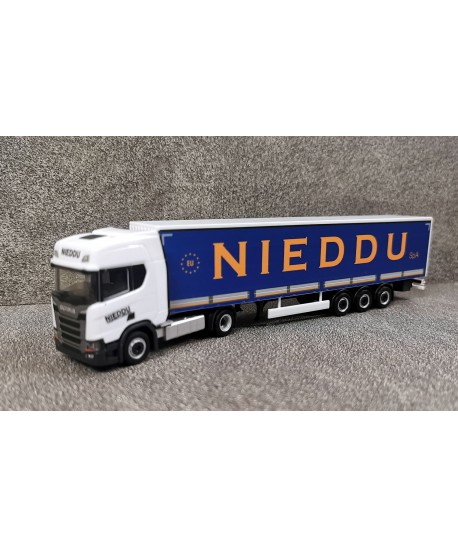 PIRATA PIHR 957755 - Scania CR20 HD con semirimorchio "Nieddu" - 1:87
