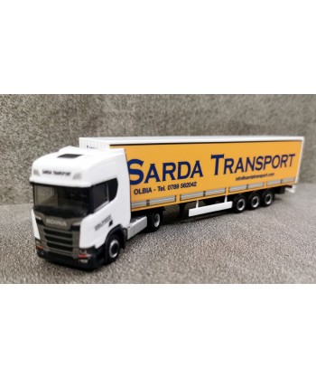 PIRATA PIHR 957762 - Scania CR20 HD con semirimorchio "Sarda Transport" - 1:87