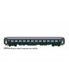 PIRATA H0 PI9728 - Carrozza UIC-X RIC Bm 2a cl, verde, Tetto Argento, SBB Ep.IVa